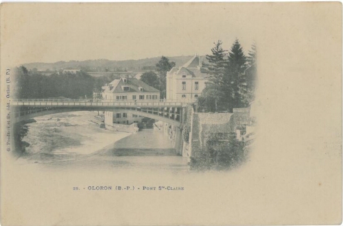 Le pont Sainte-Claire