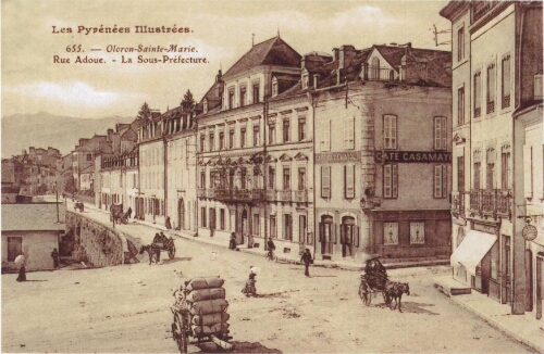 Rue Adoue. La Sous-Préfecture