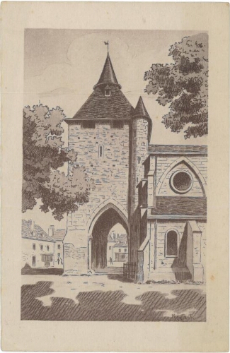 Le Porche de la Cathédrale Sainte-Marie