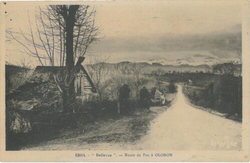 Bellevue - Route de Pau à Oloron