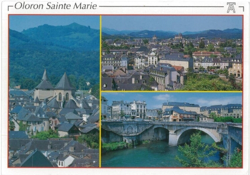 Les Pyrénées, la Cathédrale et le Gave d'Aspe