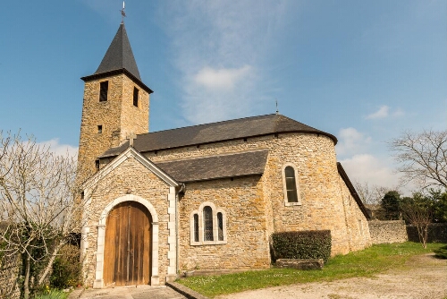 L'église Saint-Jean Baptiste d'Aren