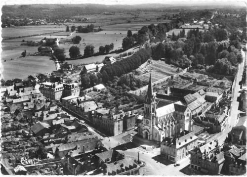 Vue aérienne du Quartier Notre-Dame