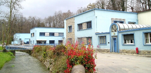 L'usine d'embouteillage des eaux minérales d'Ogeu-les-Bains