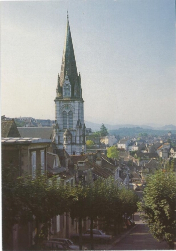 L’Église et le Quartier Notre-Dame depuis le Marcadet